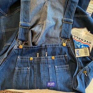 Big Smith overalls by Walls 46x28 NEW with all tags